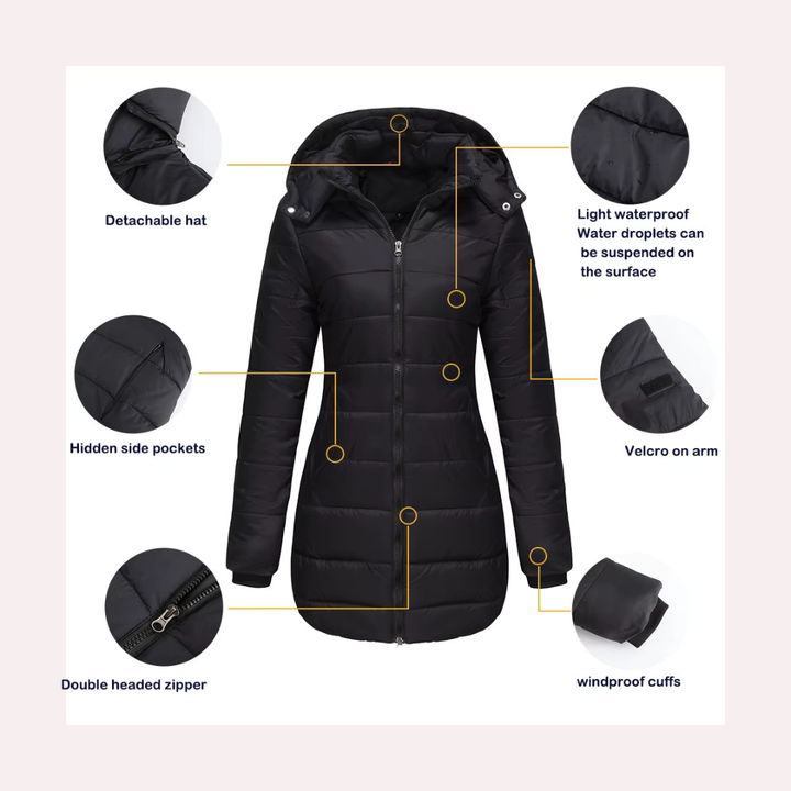 Melissa | Insulated Hooded Coat