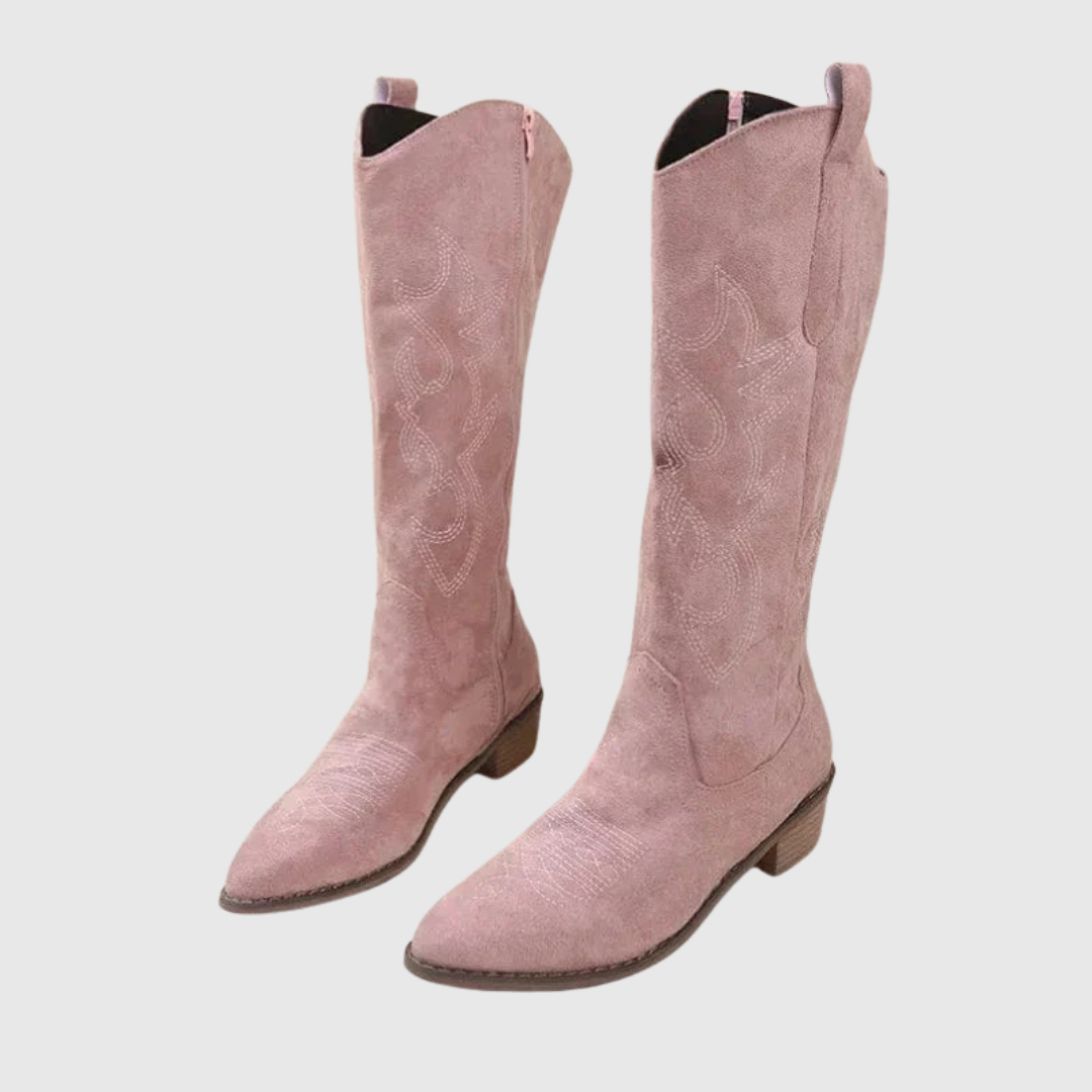 Valenne | Charm Leather Boots