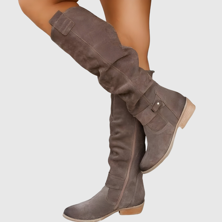 Odalia | Knee-High Leather Boots
