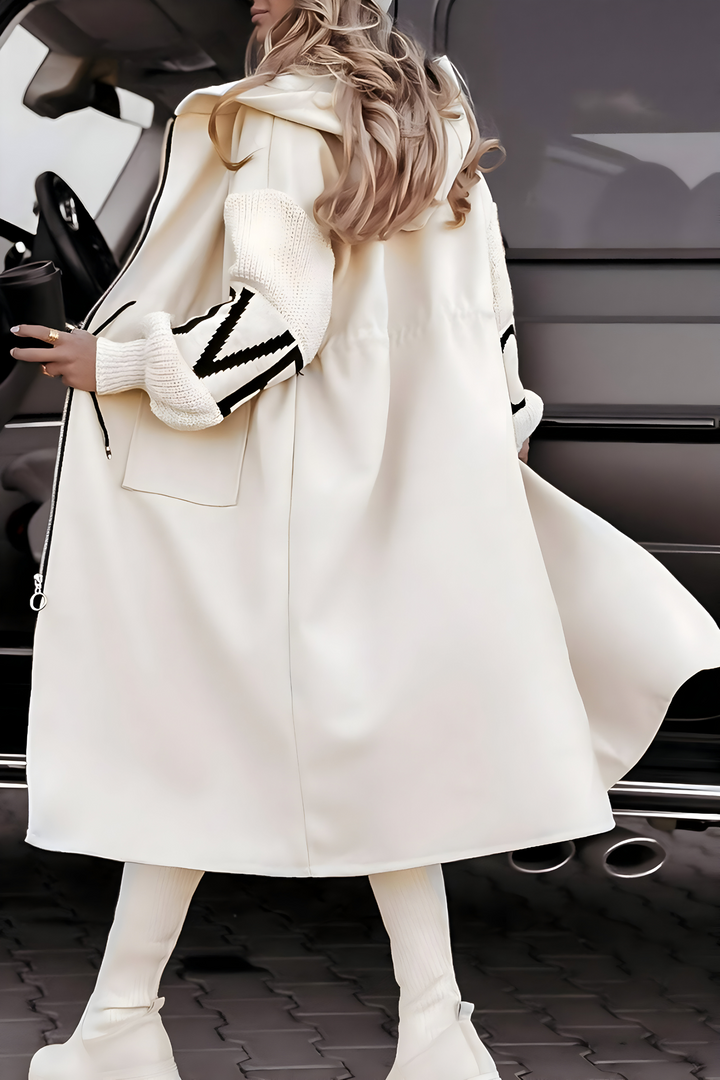 Chariza | Elegant Hooded Coat