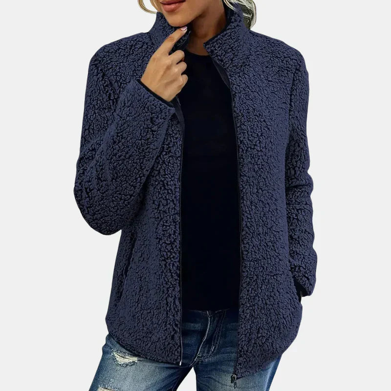 Evie | Elegant Plush Jacket