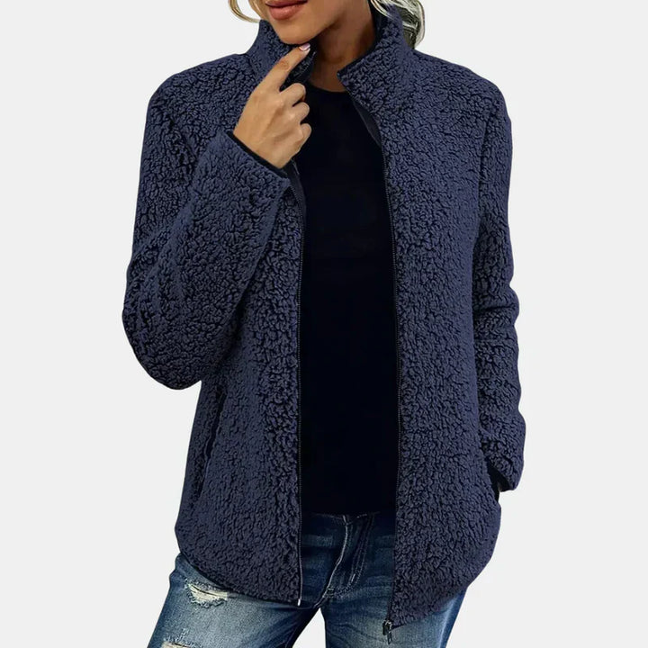 Evie | Elegant Plush Jacket