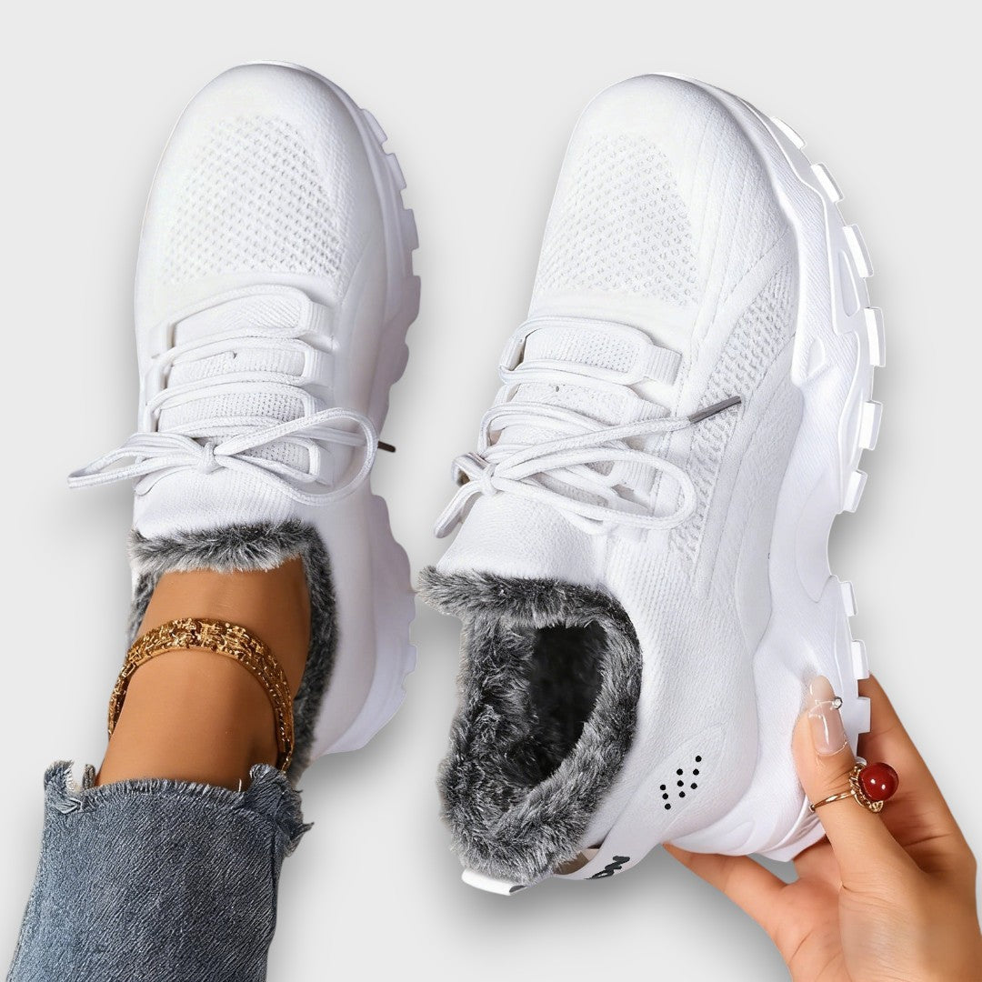 Chloe™ | Lace-Up Winter Sneakers