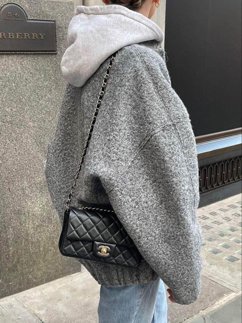 Audrina | Oversized Open Jacket