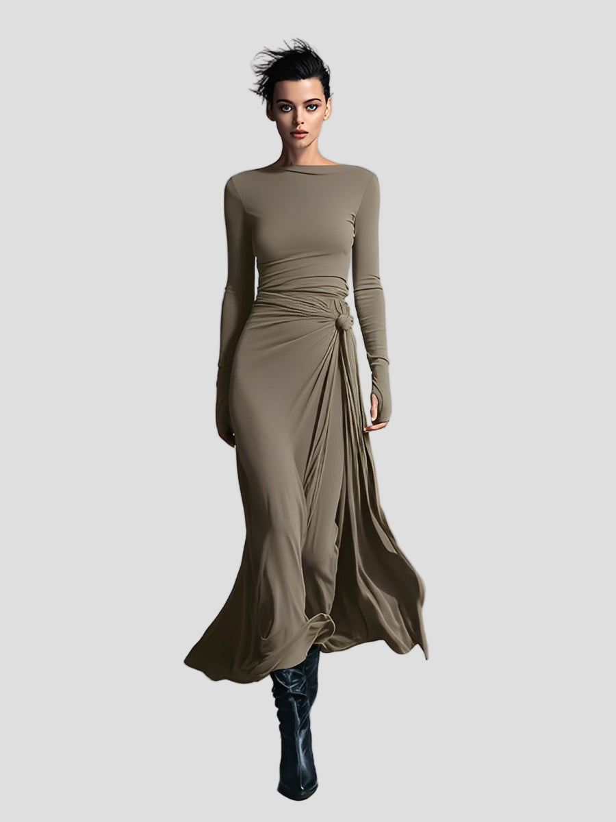 Anna | Elegant Dress Made of Stretch Fabric with Shaping Effect